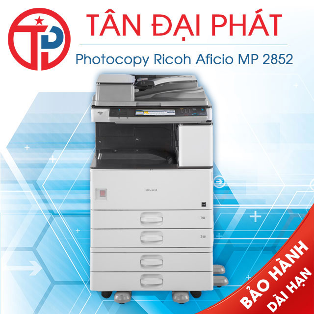 Ricoh MP 2852 Trắng Đen