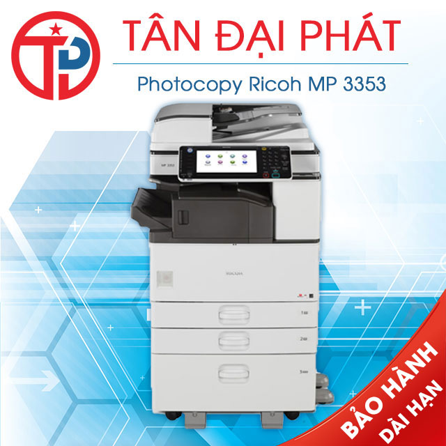 Ricoh MP 3353 Trắng Đen