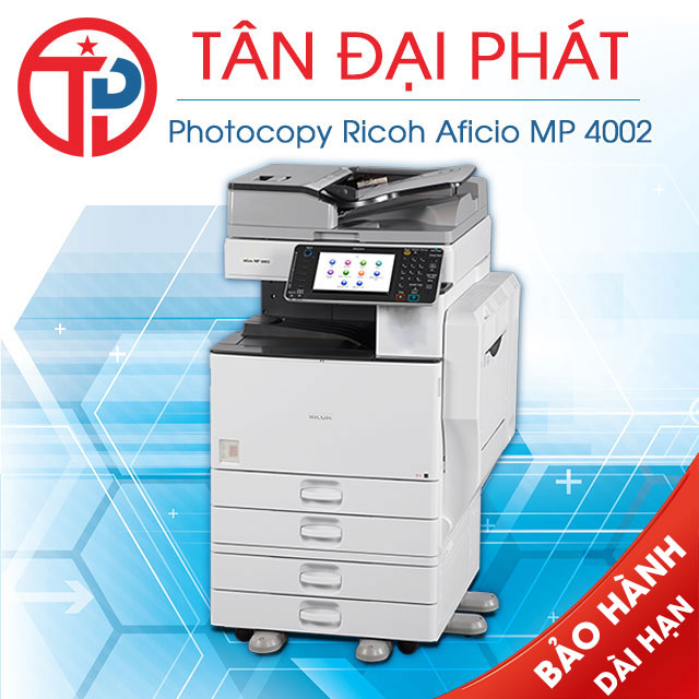 Ricoh MP 4002 Trắng Đen