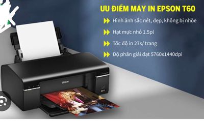 Máy in màu Epson L800 photo 6 màu sắc nét cực căng