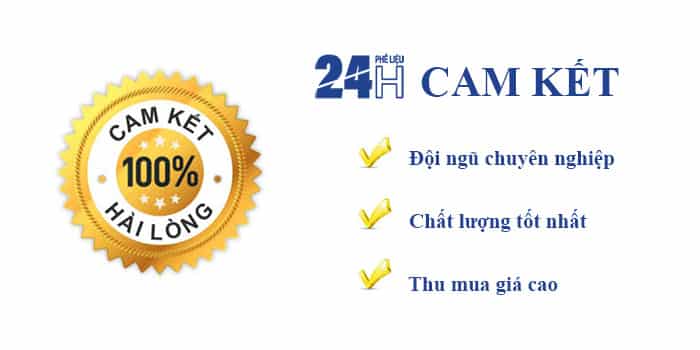 Cam kết thu mua phế liệu đồng tại Muaphelieu24H