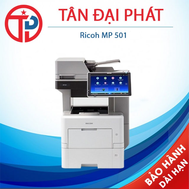 Ricoh MP 501 Trắng Đen-A4